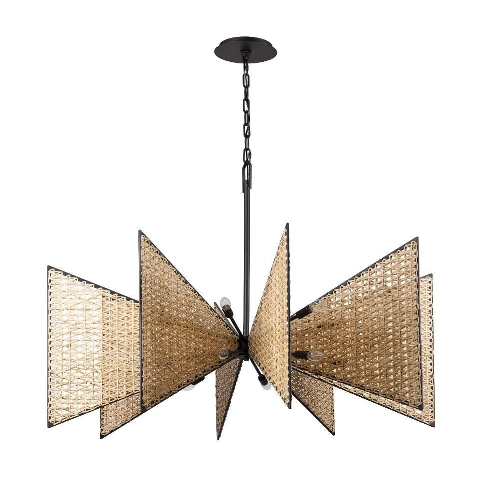 Varaluz Lighting - 379C16MBS - Machina - 16 Light Chandelier In Modern Style-33 Inches Tall and 48 Inches Wide