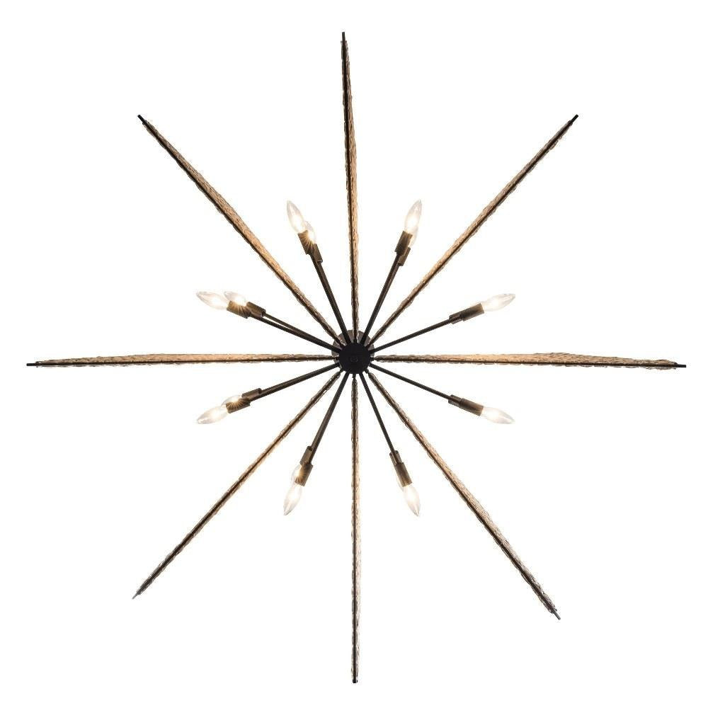 Varaluz Lighting - 379C16MBS - Machina - 16 Light Chandelier In Modern Style-33 Inches Tall and 48 Inches Wide