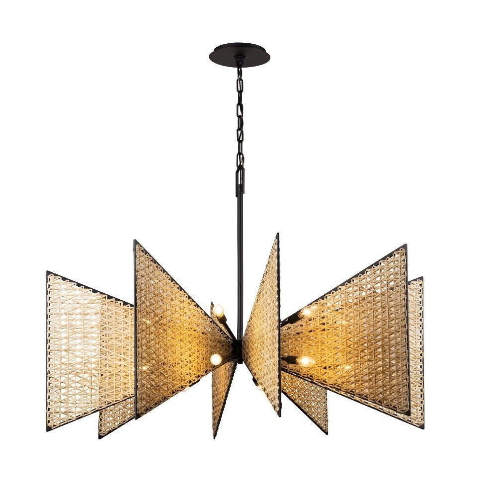 Varaluz Lighting - 379C16MBS - Machina - 16 Light Chandelier In Modern Style-33 Inches Tall and 48 Inches Wide