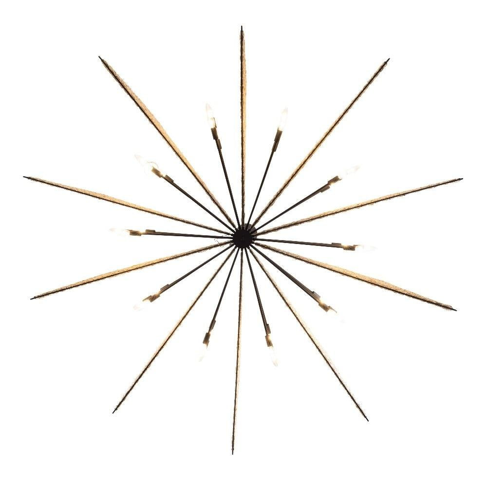 Varaluz Lighting - 379C30MBS - Machina - 30 Light Chandelier In Modern Style-41.5 Inches Tall and 73 Inches Wide