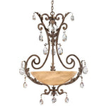 French Marble Bowl Pendant