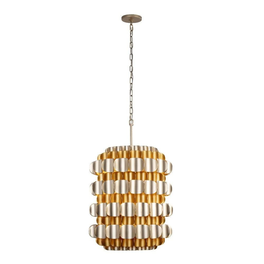 Varaluz Lighting - 382F06AGGD - Swoon - 6 Light Foyer In Modern Style-26.25 Inches Tall and 20 Inches Wide
