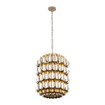 Varaluz Lighting - 382F06AGGD - Swoon - 6 Light Foyer In Modern Style-26.25 Inches Tall and 20 Inches Wide