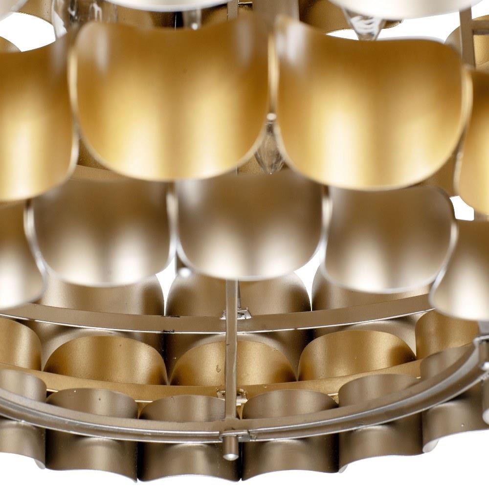 Varaluz Lighting - 382F06AGGD - Swoon - 6 Light Foyer In Modern Style-26.25 Inches Tall and 20 Inches Wide