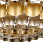 Varaluz Lighting - 382F06AGGD - Swoon - 6 Light Foyer In Modern Style-26.25 Inches Tall and 20 Inches Wide