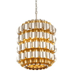 Varaluz Lighting - 382F06AGGD - Swoon - 6 Light Foyer In Modern Style-26.25 Inches Tall and 20 Inches Wide