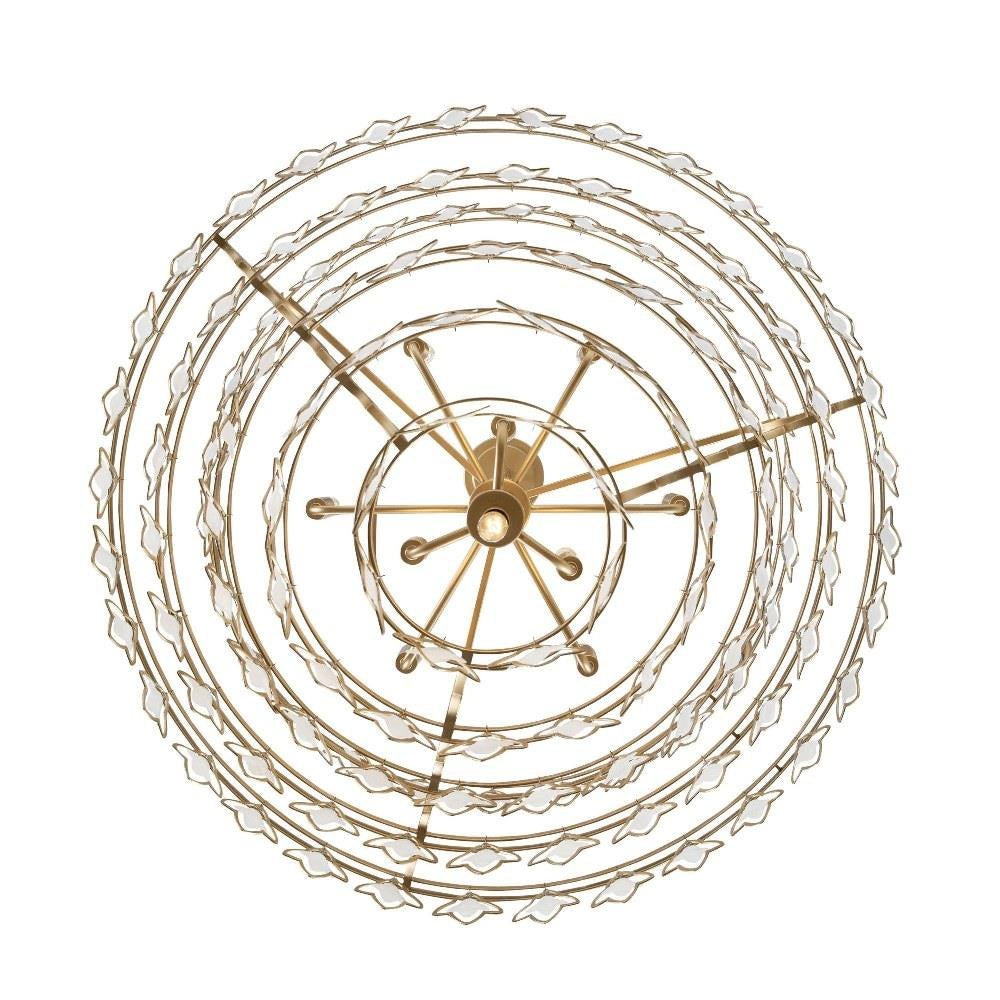 Varaluz Lighting - 386C10FG - Fleur - 10 Light Chandelier In Industrial Style-27.25 Inches Tall and 36 Inches Wide