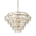Varaluz Lighting - 386C10FG - Fleur - 10 Light Chandelier In Industrial Style-27.25 Inches Tall and 36 Inches Wide