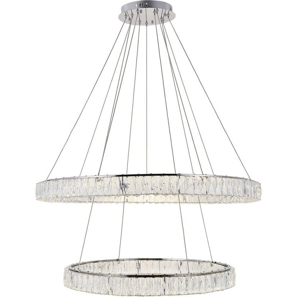 Bailey Street Home - 390-BEL-4181887 - Midland Furlong - 42 Inch 108W LED 2-Tier Chandelier