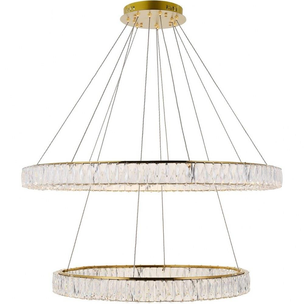 Bailey Street Home - 390-BEL-4181887 - Midland Furlong - 42 Inch 108W LED 2-Tier Chandelier