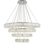 Bailey Street Home - 390-BEL-4181889 - Midland Furlong - 42 Inch 160W LED 4-Tier Chandelier