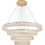 Bailey Street Home - 390-BEL-4181889 - Midland Furlong - 42 Inch 160W LED 4-Tier Chandelier