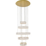 Bailey Street Home - 390-BEL-4182410 - Midland Furlong - 25.6 Inch 103W 5 Led 5-Tier Chandelier