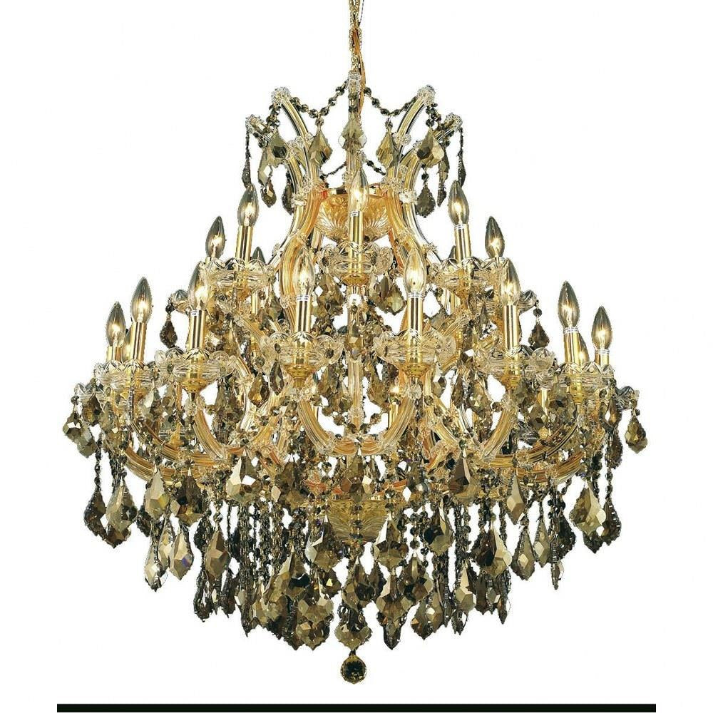 Bailey Street Home - 390-BEL-5047916 - Wheatley Wood - 24 Light Chandelier-36 Inches Tall and 36 Inches Wide