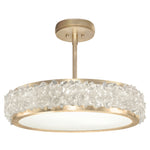 ARCTIC HALO 23" W Round Semi-Flush Mount