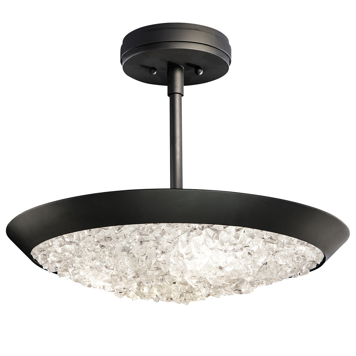 ARCTIC HALO 20" W Round Semi-Flush Mount