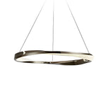 Creative Rings LED Three Step Dimming Oval Luxury Nordic Chandelier