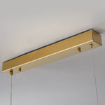 Linear Alabaster Chandelier