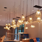 Electroplated Stainless Steel Creative Geometric Nordic Pendant Lights