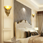 Creative Resin Horse Head Luxury European-Style Decorative Sconces Lighting