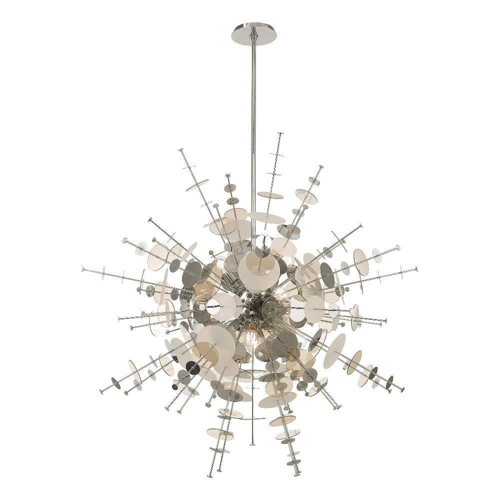 Bailey Street Home - 218-BEL-3110270 - Mid Century Modern Twelve Light Chandelier