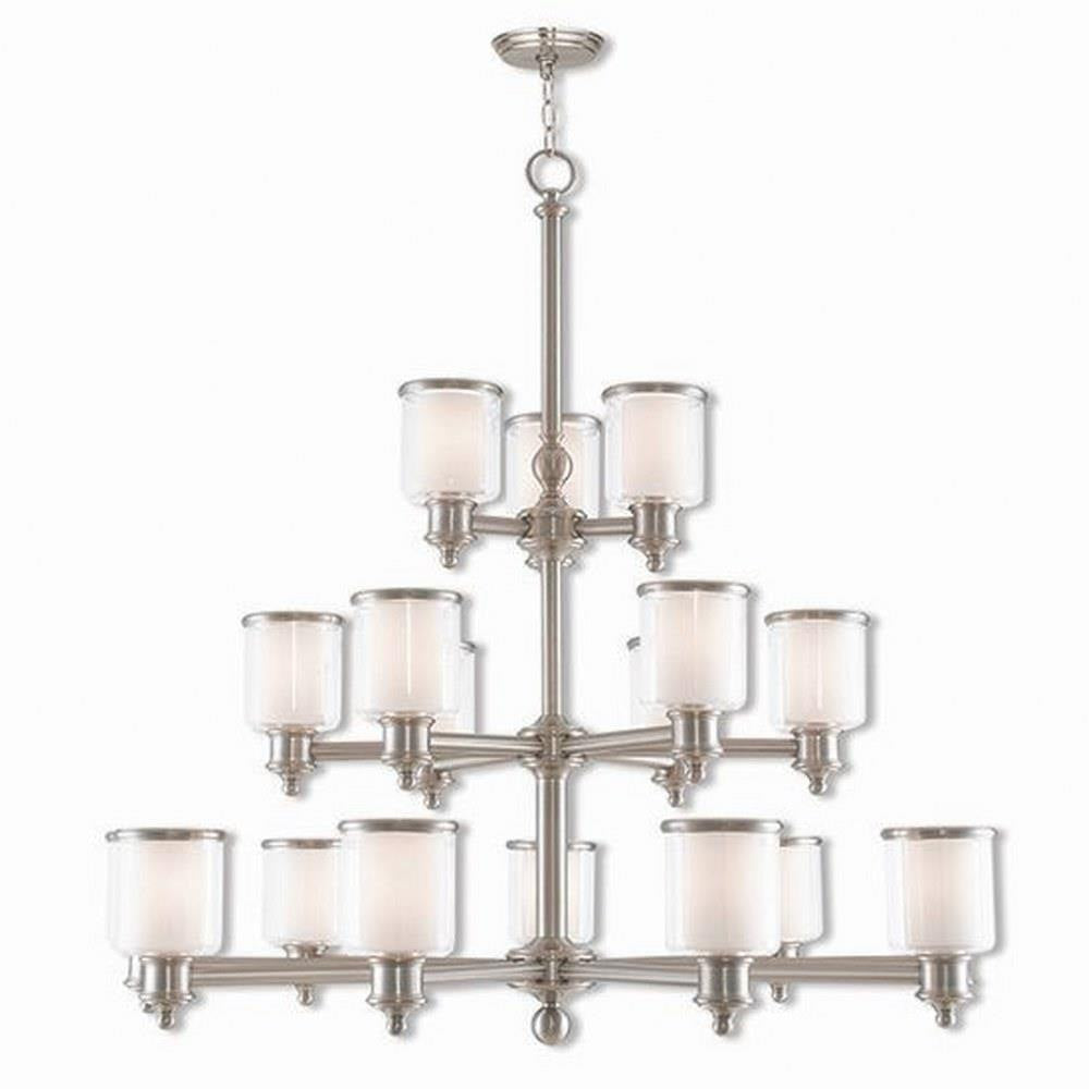 Livex Lighting - 40219-91 - Middlebush - 18 Light Foyer Chandelier in Traditional Style - 44 Inches wide by 43 Inches high