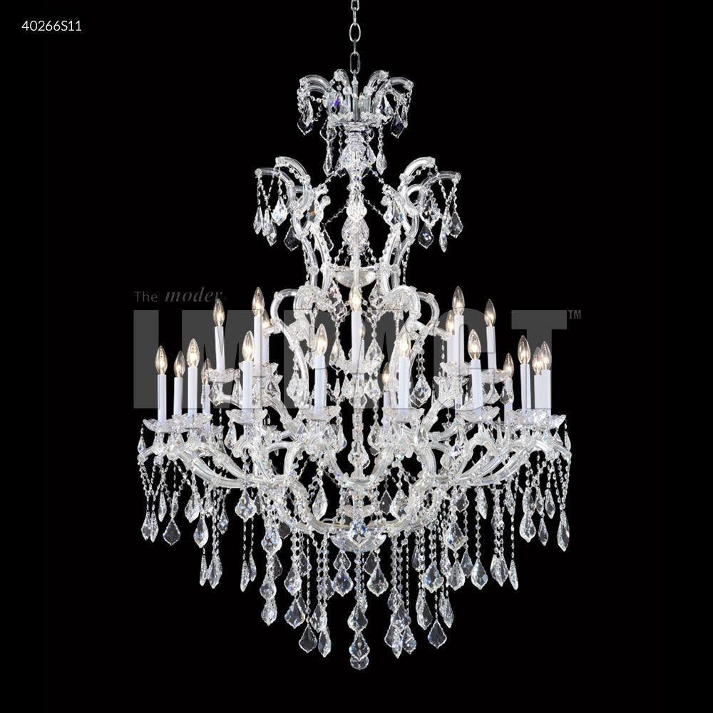 James Moder Lighting - 40266S2GT - Maria Theresa - Twenty-Five Light 2-Tier Large Entry Chandelier