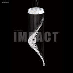 James Moder Lighting - 40405S22 - Crystal Rain - Eight Light Entry Chandelier