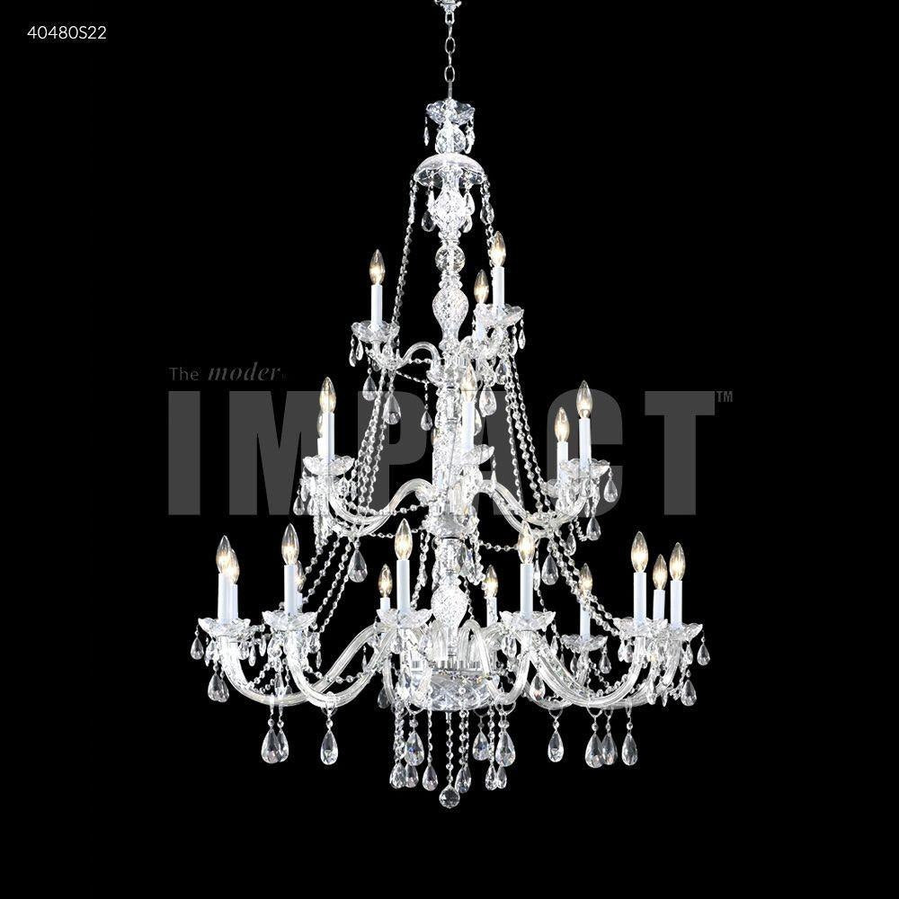 James Moder Lighting - 40480S22 - Place Ice - Twenty-One Light Chandelier
