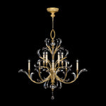 BEVELED ARCS 56" W Round Chandelier