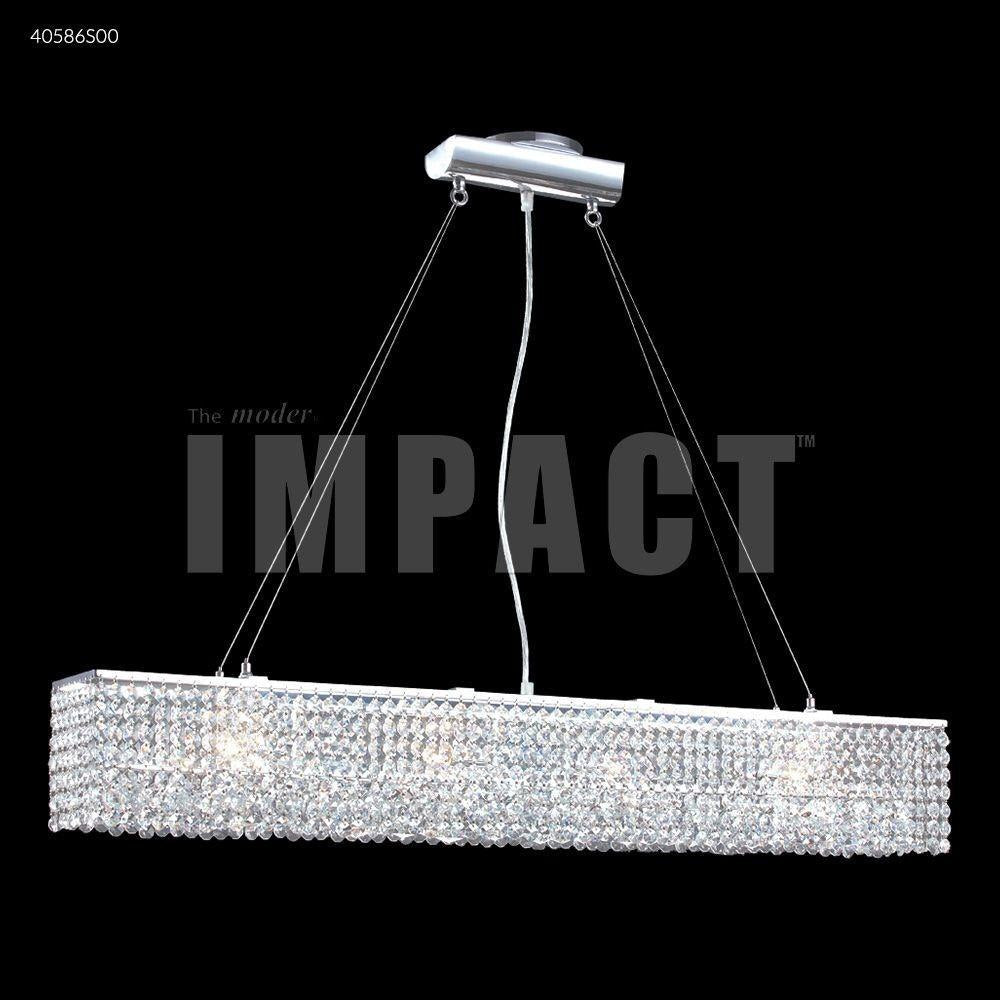 James Moder Lighting - 40586S11 - Contemporary - Six Light Chandelier