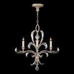 BEVELED ARCS 28" W Round Chandelier
