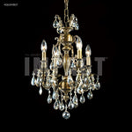 James Moder Lighting - 40614MB11 - Brindisi - 14 Inch Four Light Chandelier