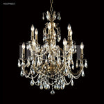 James Moder Lighting - 40619MB22 - Brindisi - 28 Inch Twelve Light Chandelier
