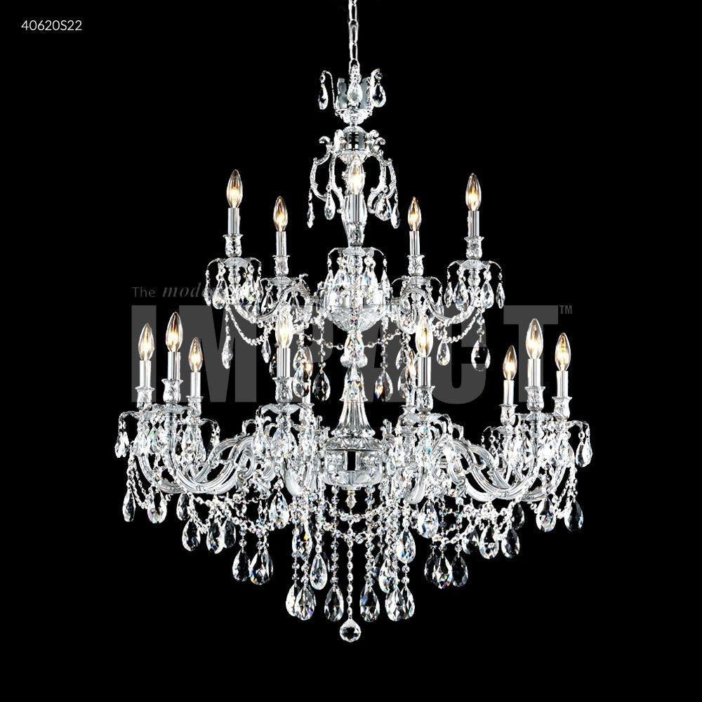 James Moder Lighting - 40620S22 - Brindisi - Fifteen Light Chandelier