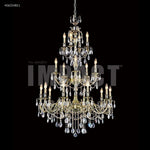 James Moder Lighting - 40621MB22 - Brindisi - 36 Inch Twenty Light Large Entry Chandelier