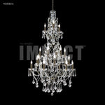 James Moder Lighting - 40682BZ22 - Charleston - Twenty-One Light Large Entry Chandelier