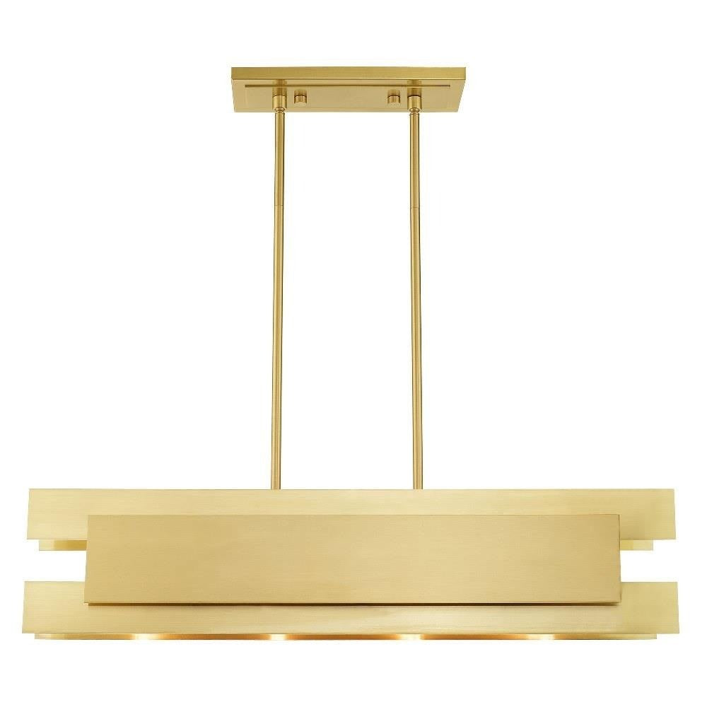 Bailey Street Home - 218-BEL-3110564 - Modern Contemporary Four Light Chandelier