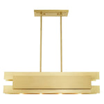 Bailey Street Home - 218-BEL-3110564 - Modern Contemporary Four Light Chandelier