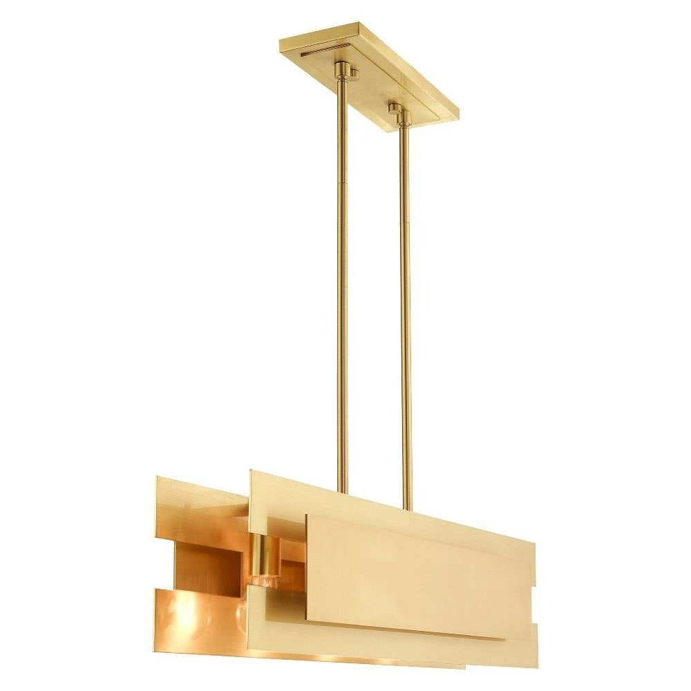 Bailey Street Home - 218-BEL-3110564 - Modern Contemporary Four Light Chandelier