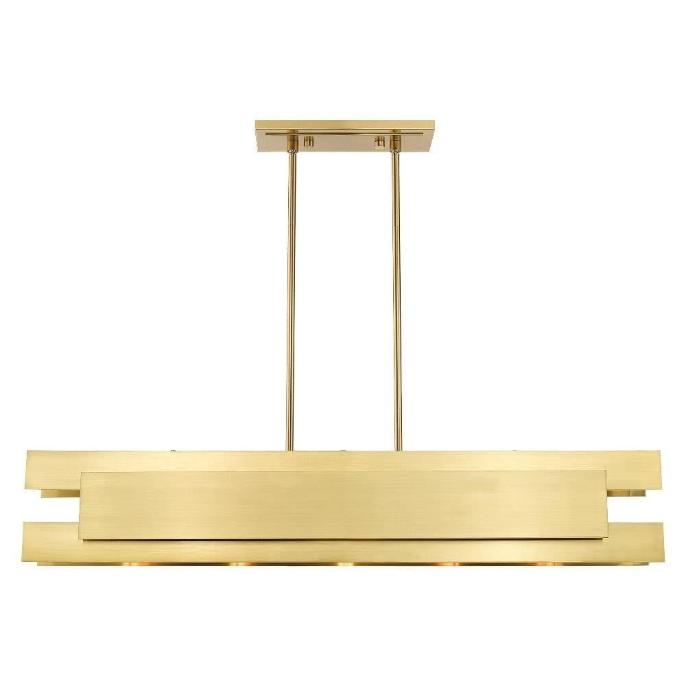 Bailey Street Home - 218-BEL-3110562 - Modern Contemporary Five Light Chandelier
