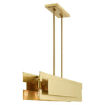 Livex Lighting - 40695-91 - Varick - 5 Light Linear Chandelier in Contemporary Style - 7 Inches wide by 16.5 Inches high