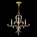BEVELED ARCS 28" W Round Chandelier