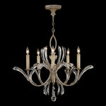 BEVELED ARCS 36" W Round Chandelier