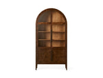 Hattie Burl Glass Cabinet