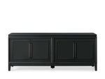 Rowan Media Console with Wood Doors