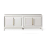 Rowan Media Console with Wood Doors