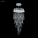 James Moder Lighting - 41051S00 - Crystal Rain - Six Light Crystal Chandelier