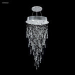 James Moder Lighting - 41051S00 - Crystal Rain - Six Light Crystal Chandelier