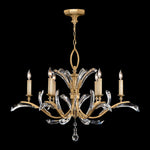 BEVELED ARCS 42" W Round Chandelier